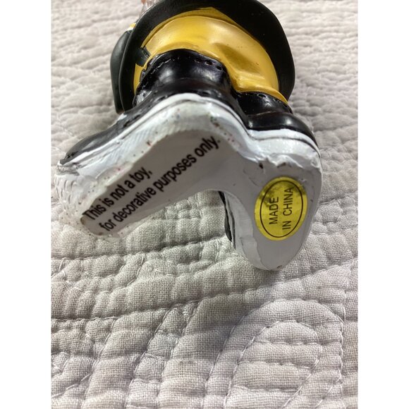 Green Bay Packers Gnome Christmas tree Ornament With Yellow Hat & Team Logo 5" - Picture 5 of 5